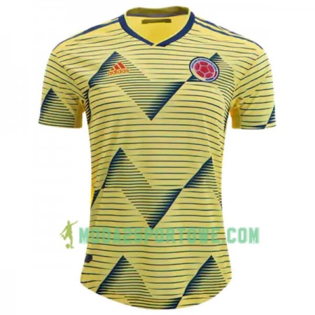 Koszulka Kolumbia Domowe Stroje Piłkarskie Copa América 2019 Krótki Rękaw